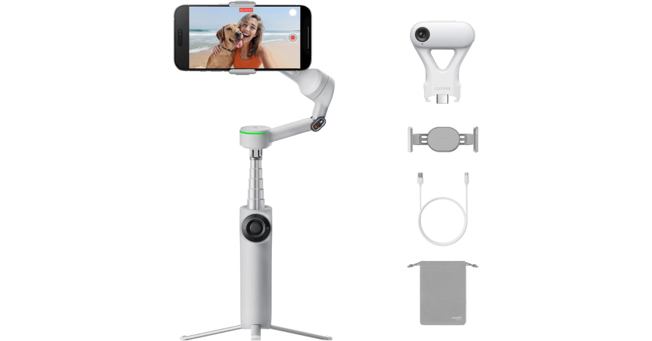 Insta360 Flow 2 Pro AIトラッカーキット+磁気マウント Amazon.co.jp: Insta360 Flow 2 Pro 磁気マウントキット - 折りたたみ