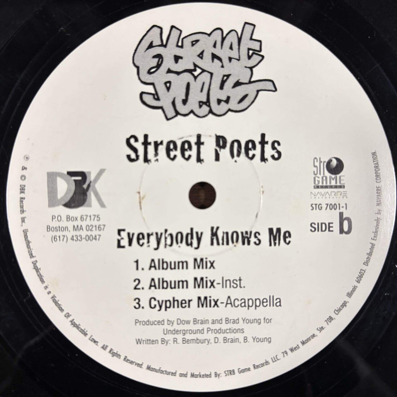 【V.A】/ Street Poets / DIF PRODUCTIONS Street Poets & Major Stress｜HIP HOP JUNKIEEES