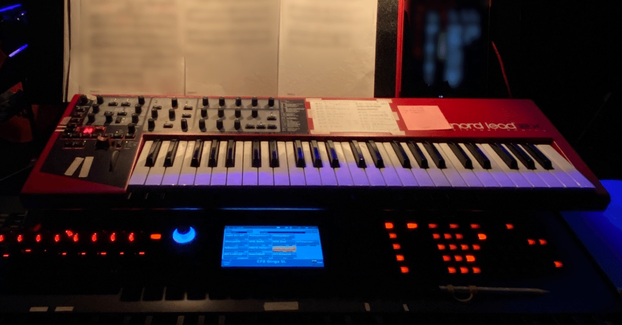 Nord Lead 2x 49鍵シンセサイザー Nord Lead 2X【私の愛機】|新澤健一郎