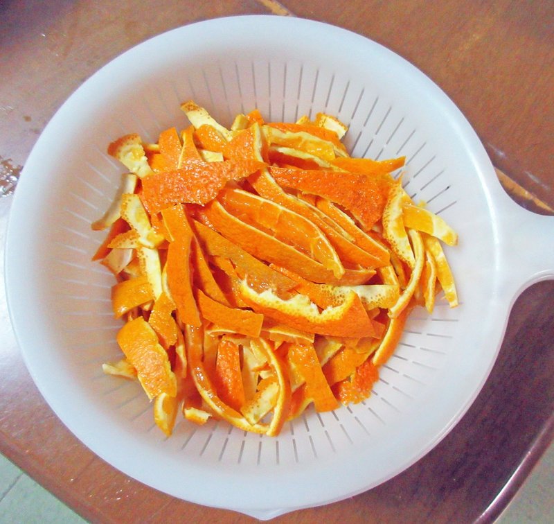 ポンカンの皮からオレンジピールを作ってみた たけっち Note
