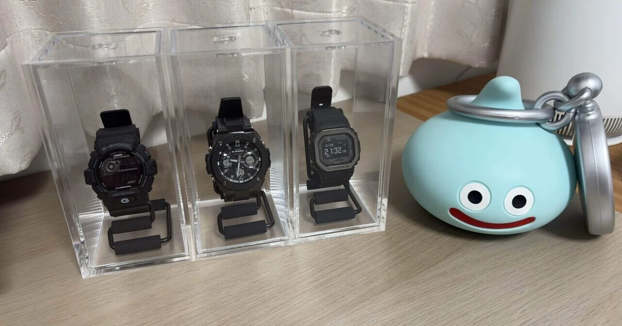 G-SHOCKのディスプレイを作ってみた｜りっじさん