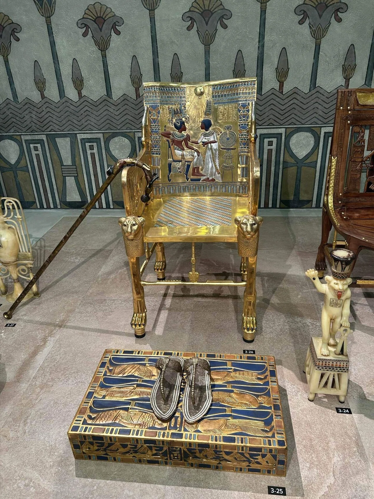 ツタンカーメン展で古代エジプトの神秘に触れる！]手帳4ページ分の予習