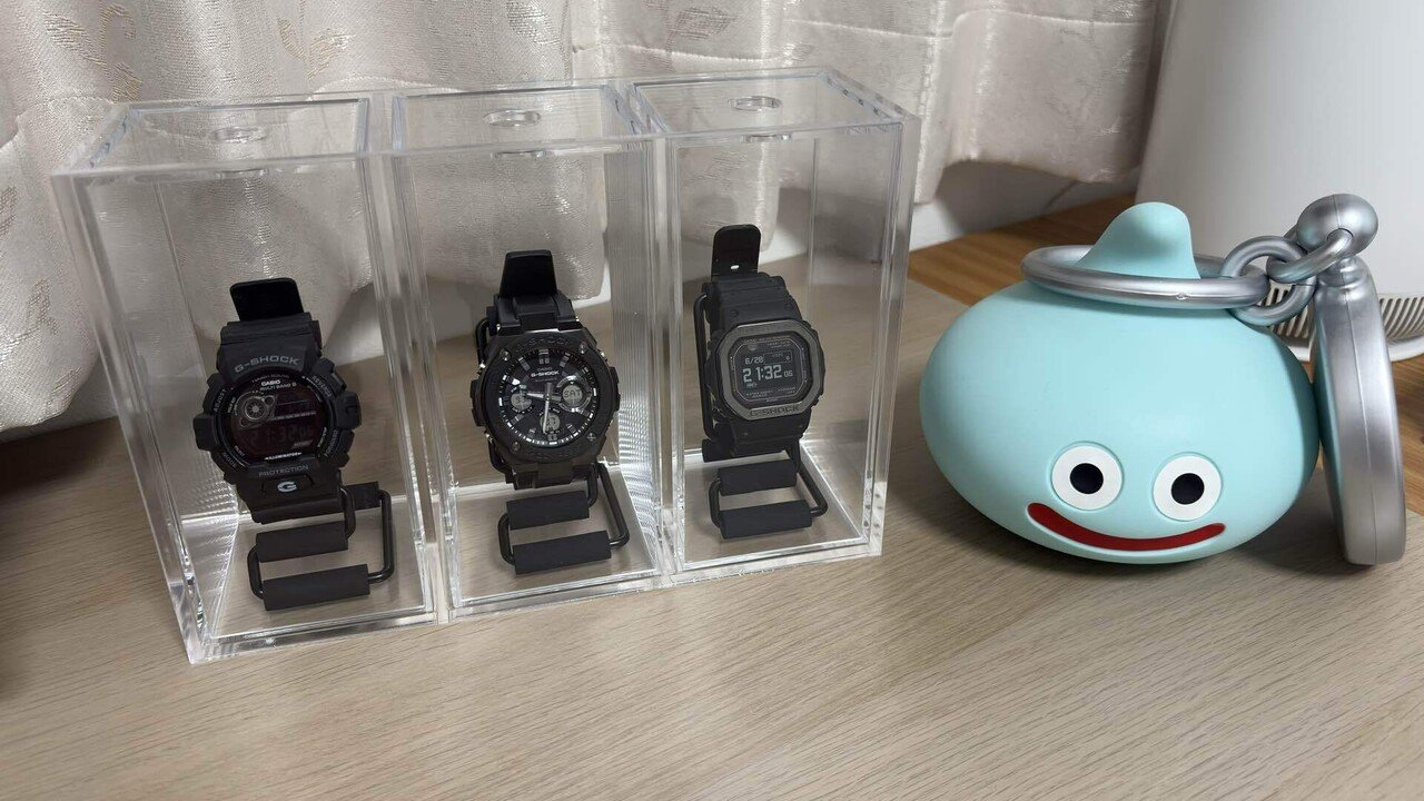 CASIO G-SHOCK ディスプレイ 飾り G-SHOCKのディスプレイを作ってみた｜りっじさん
