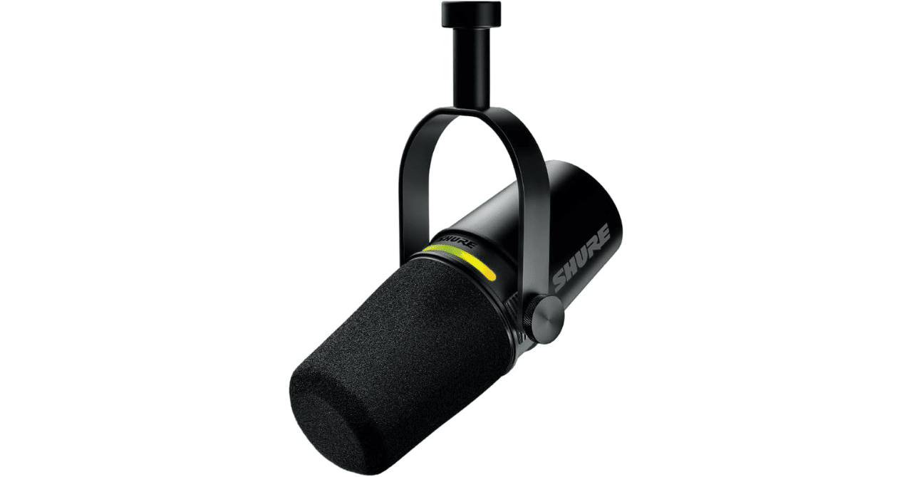 SHURE MV7+ ポッドキャストマイク ブラック｜GetGadgetGot