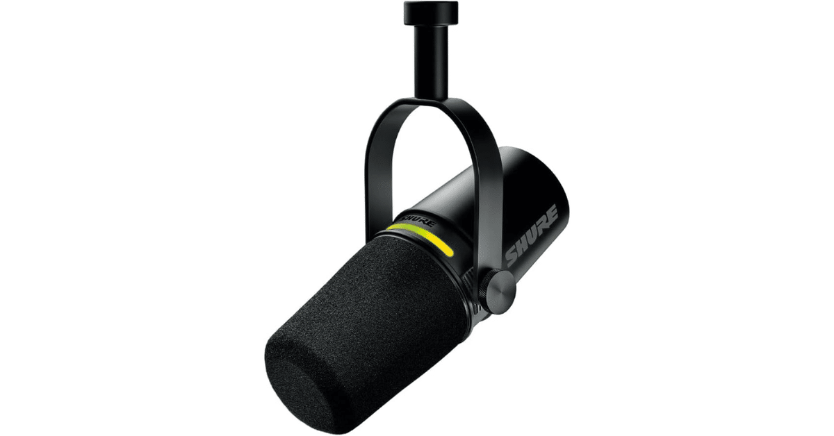 SHURE MV7+ ポッドキャストマイク ブラック｜GetGadgetGot