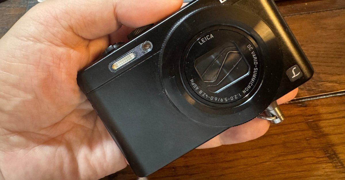 届いたコンパクトカメラがすこぶるかっこよかった！｜ニシハラ