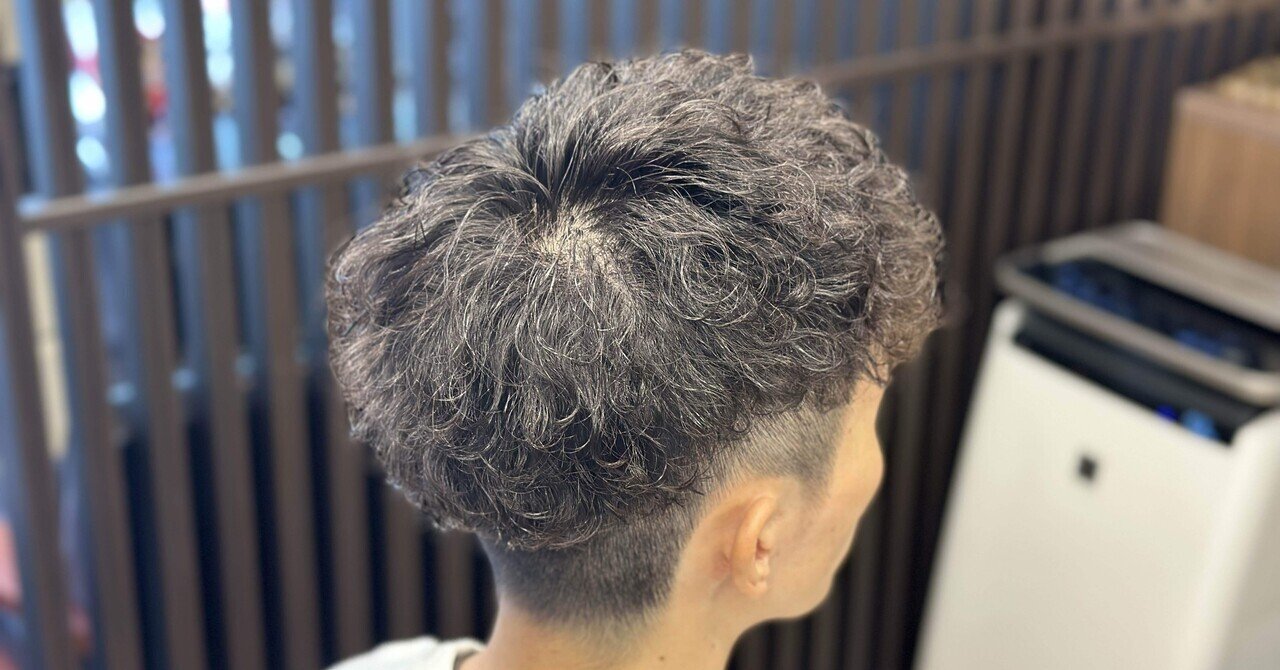 イージーアイロン（キャロット）　中古　メンズ　パーマ　ツイスト ☀こんにちは☀ ✂️MD式アイロンパーマ✕2ブロック