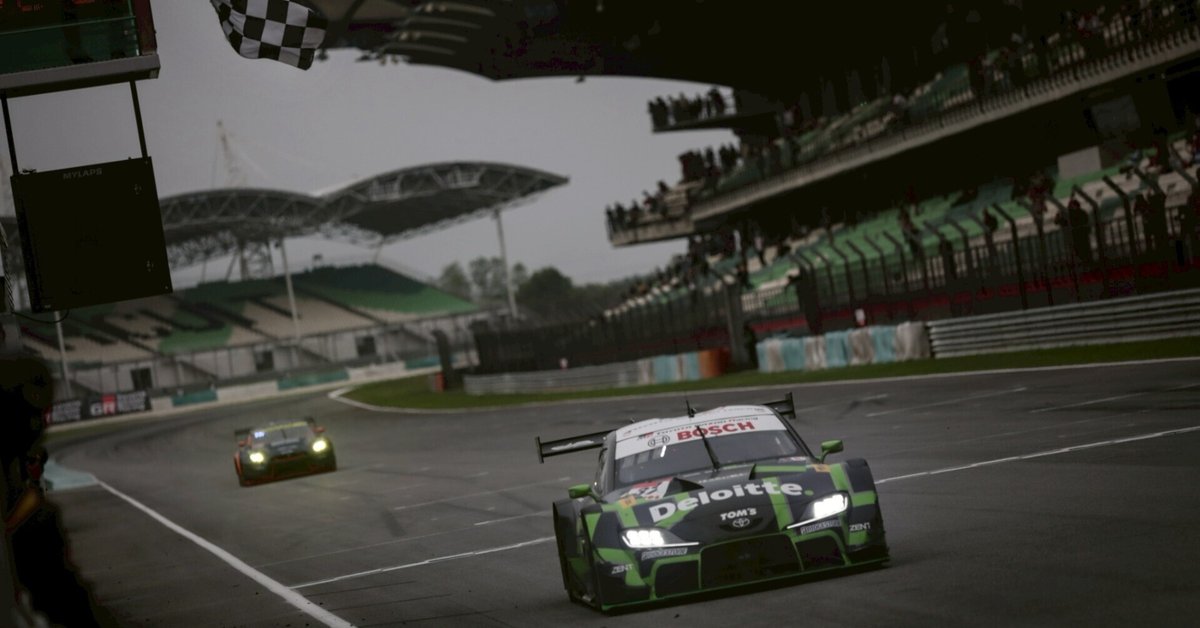 SUPER GTマレーシア復帰戦、#37 GR Supraが優勝｜モタスポ！Park