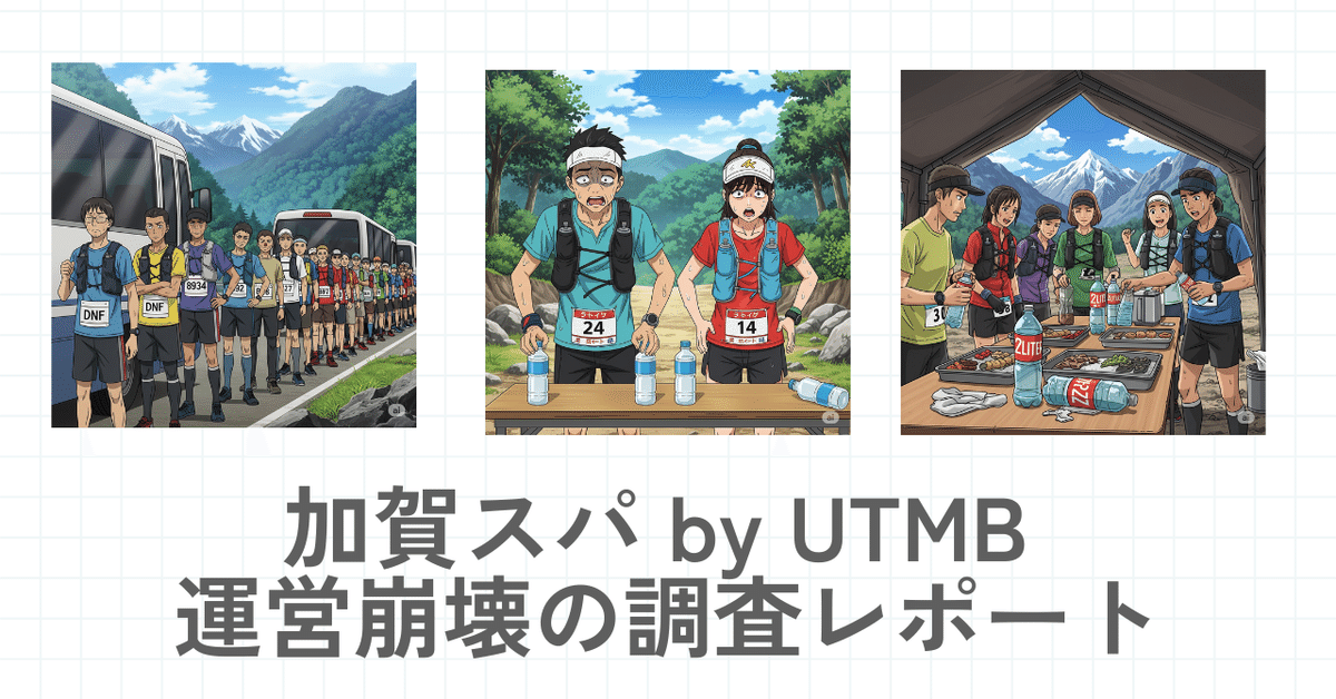 瀬戸際のレース：2025年 Kaga Spa Trail Endurance 100 by UTMB