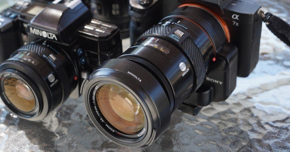Sony α100 レンズ3本セット（MINOLTA 35 1.4等） Sony α100 レンズ3本セット（MINOLTA 35 1.4等） Sony α100 レンズ3本
