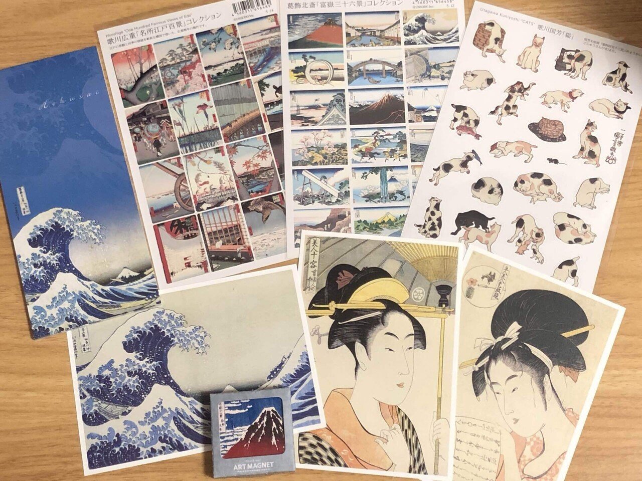 五大浮世絵師展に行ってきた🌊｜もち明太