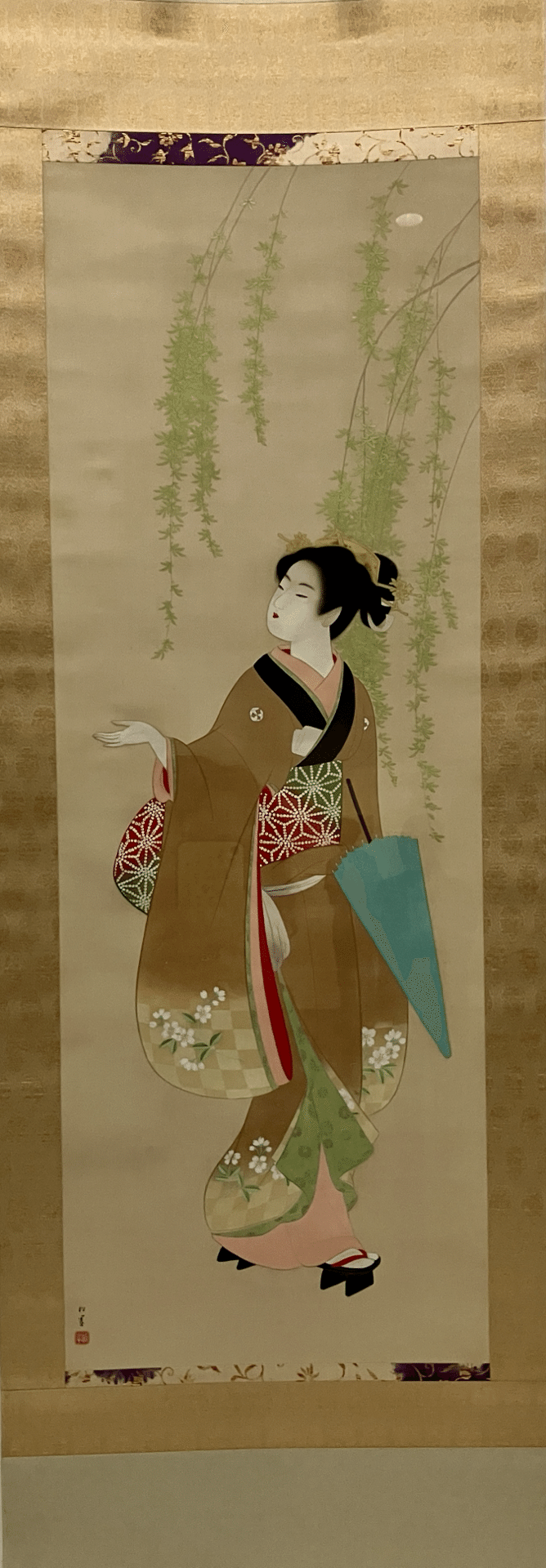 【2025年】お歳暮ギフト 上村松園展と水墨画「青空」｜shiho 絵画