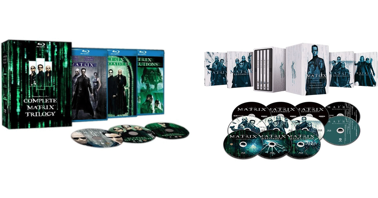 新品 マトリックス トリロジー 4K UHD + Blu-ray 日本語有り