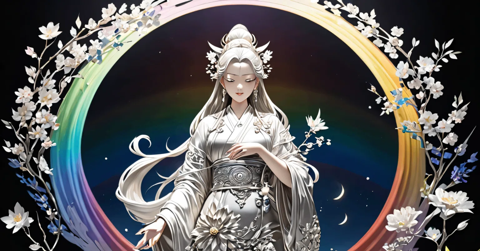月読命（ツクヨミノミコト）── 静寂と調和の月神｜Azan