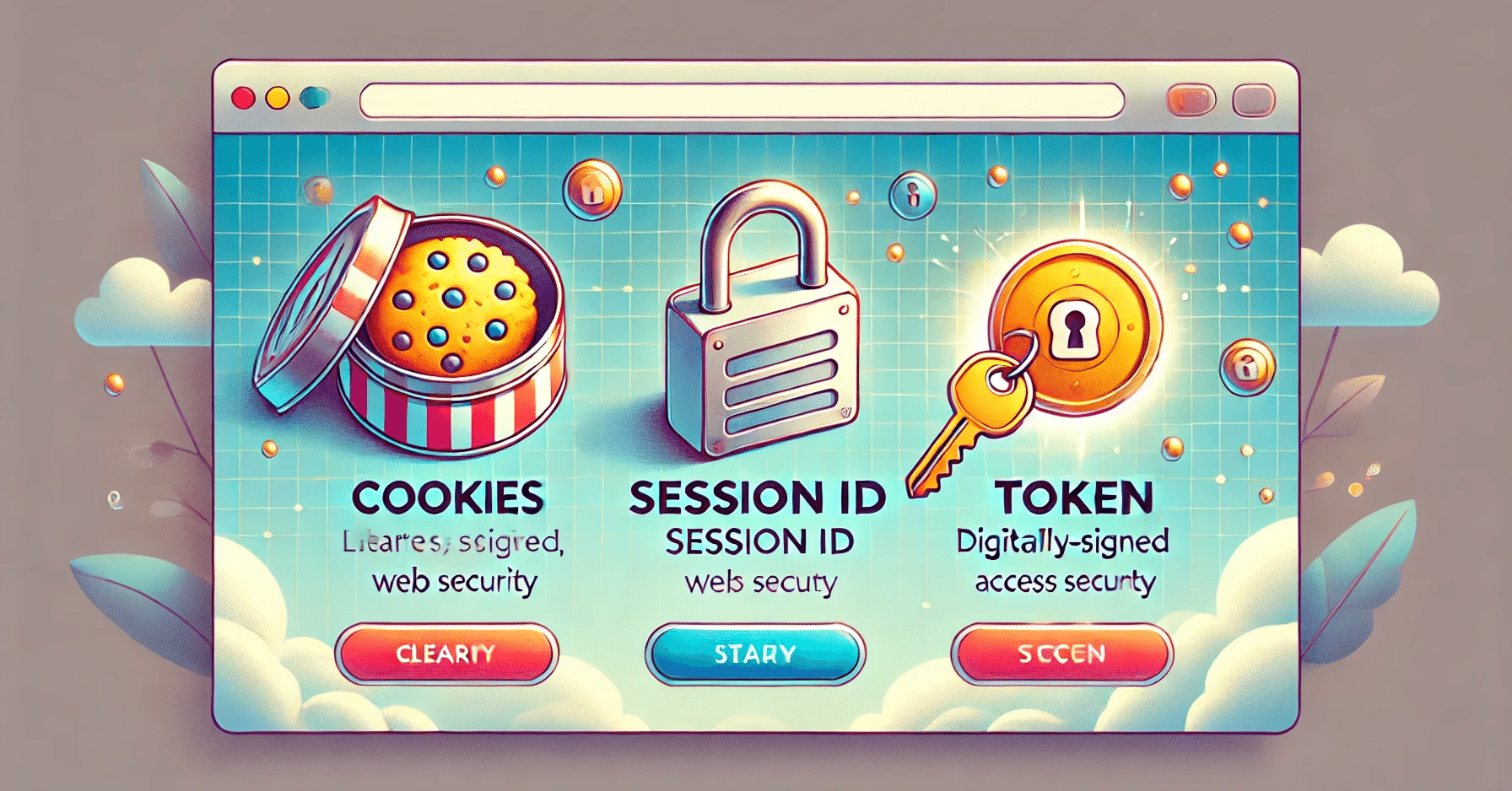 安全確保支援士🔐試験対策：cookie/セッション ID/token｜金じろう🌸春に