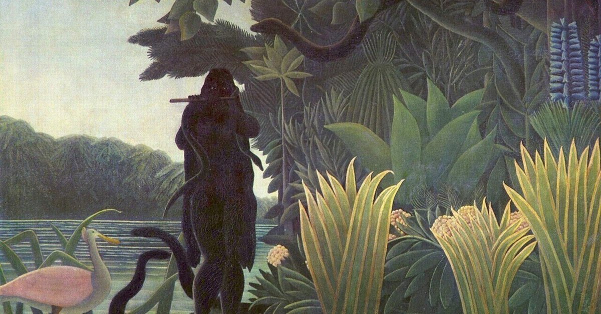 欲しいの ルソー＜蛇使いの女＞｜日本花卉文化株式会社 絵画