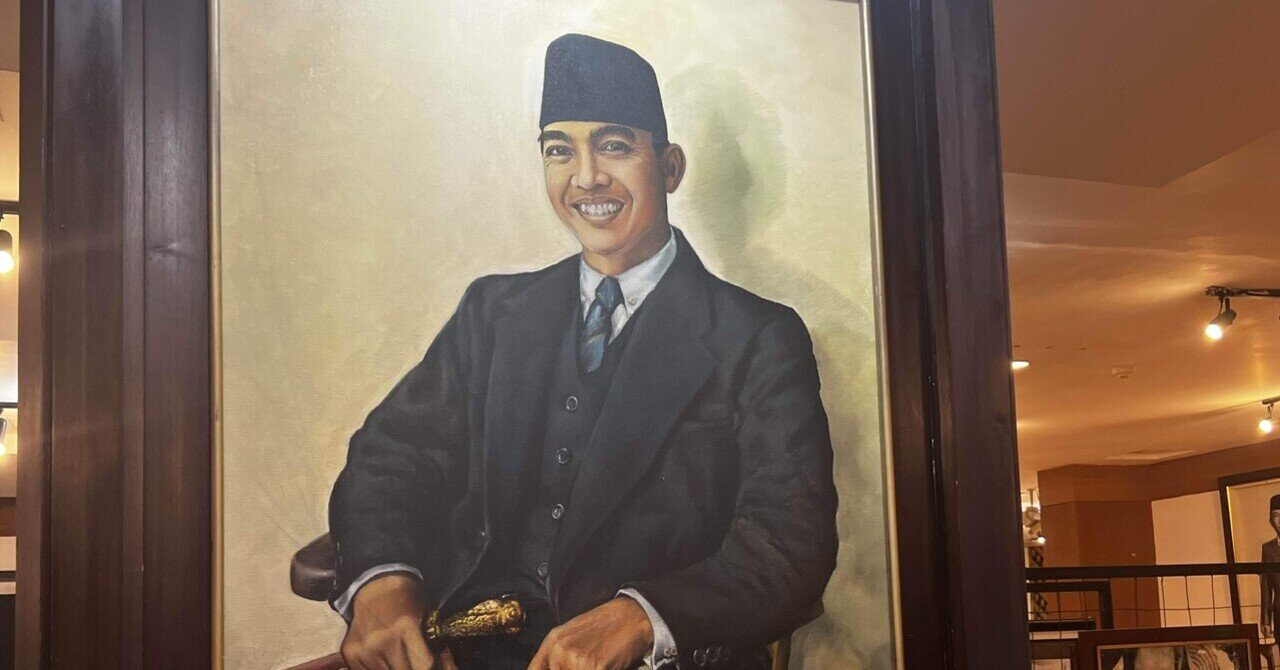 スカルノ元インドネシア大統領の肖像ポスター スカルノ元インドネシア大統領の肖像ポスター - メルカリ
