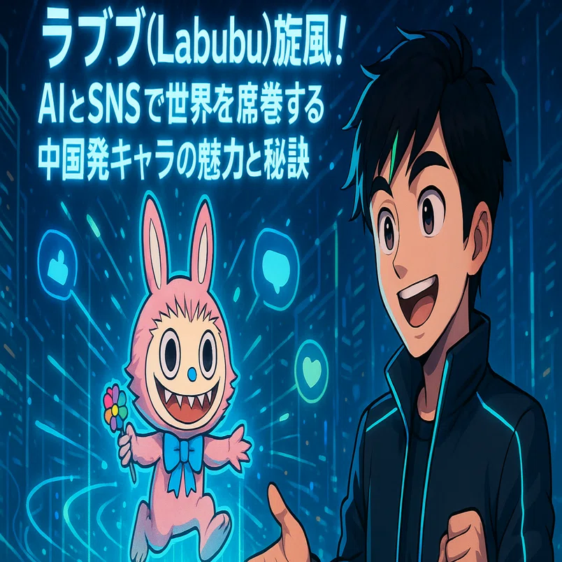 ラブブ（Labubu）って知ってる？AIとSNSで世界を席巻する中国発キャラ