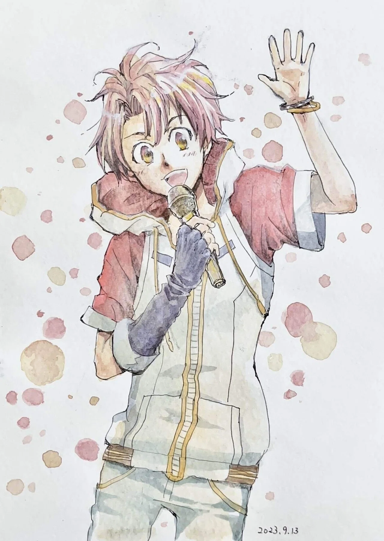 イラスト構図練習の記録｜おはぎす