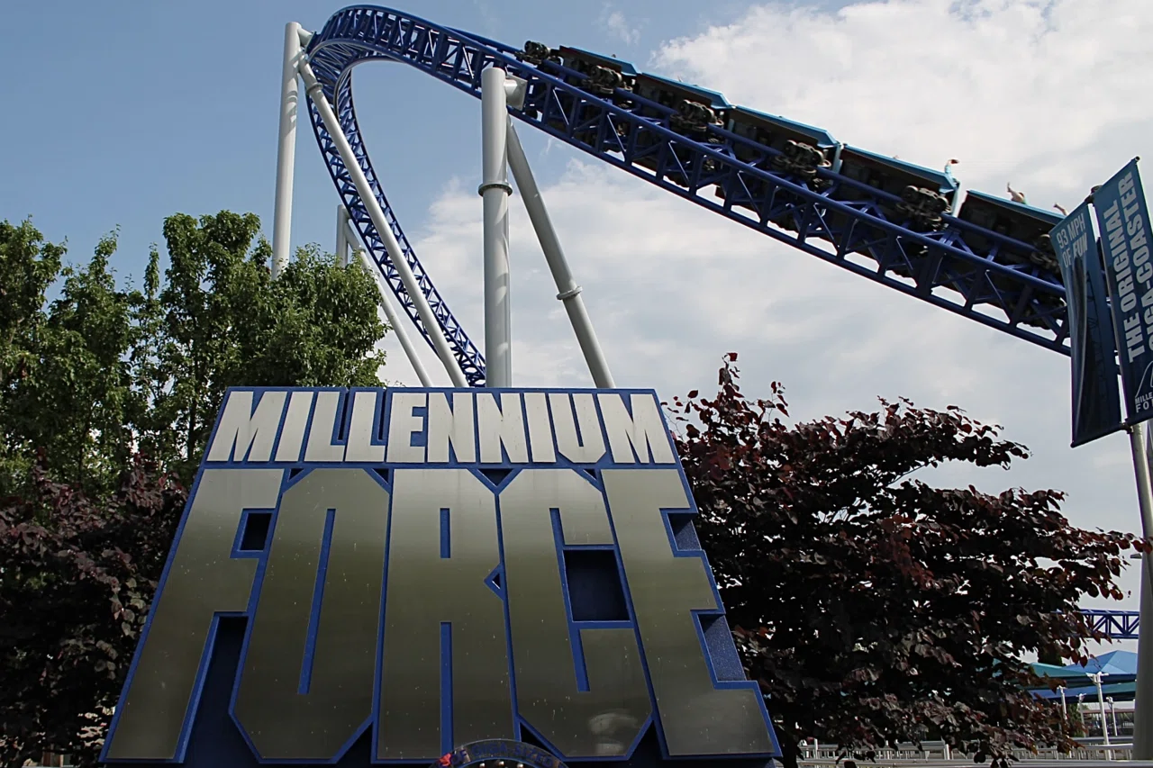 Cedar Point】Millennium Force@乗車レポート｜絶叫ぶらり旅@ゆ-き/U.227