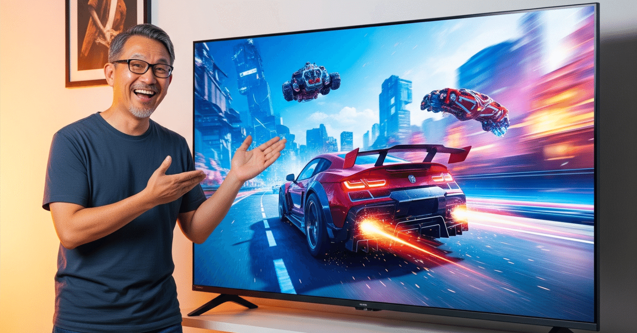 Switch 2に最適解？】高画質とゲーム体験を両立！TVS REGZA「Z875R