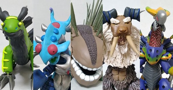 キモいプラモ「ゲゲボ魔獣」をゲゲボ大解剖！｜ジャッカル佐崎
