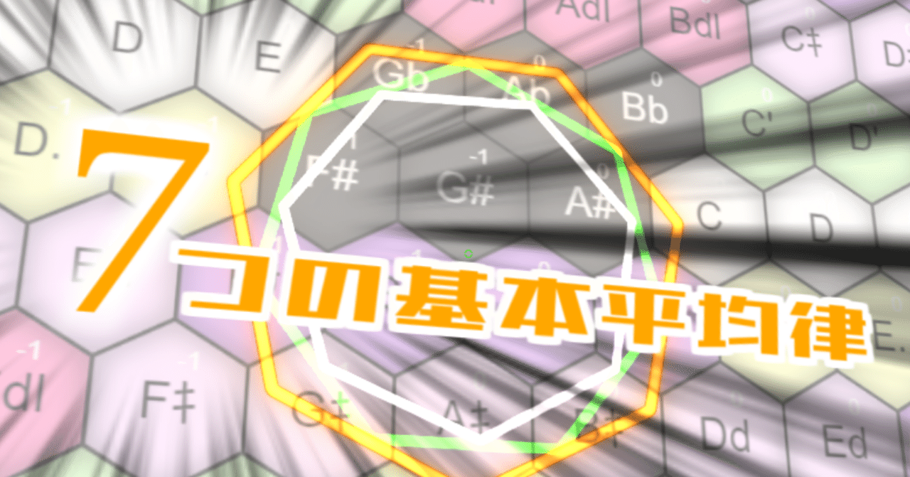 ７つ基本平均律で微分音を攻略せよ！【032】