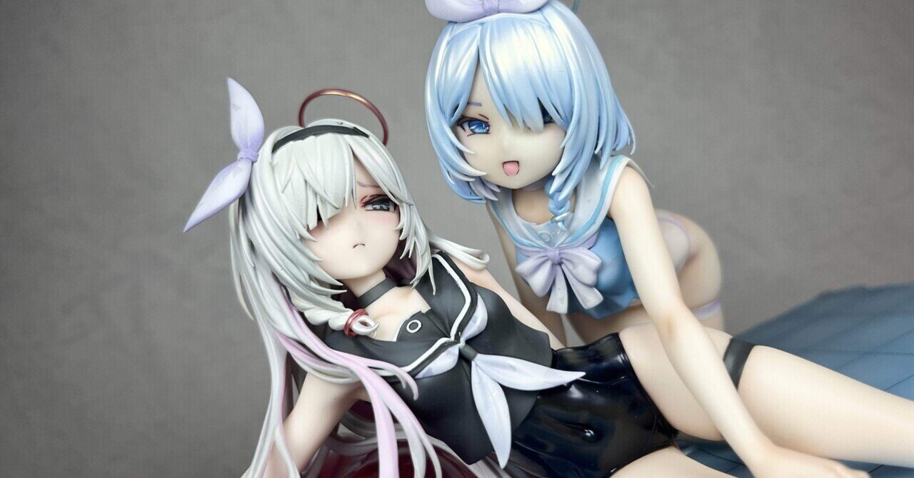 ガレージキット ブルーアーカイブ アロナ(水着)プラナ(水着)1/6 ガレージキット アロナ(水着)プラナ(水着)1/6 Kilo起落 on X