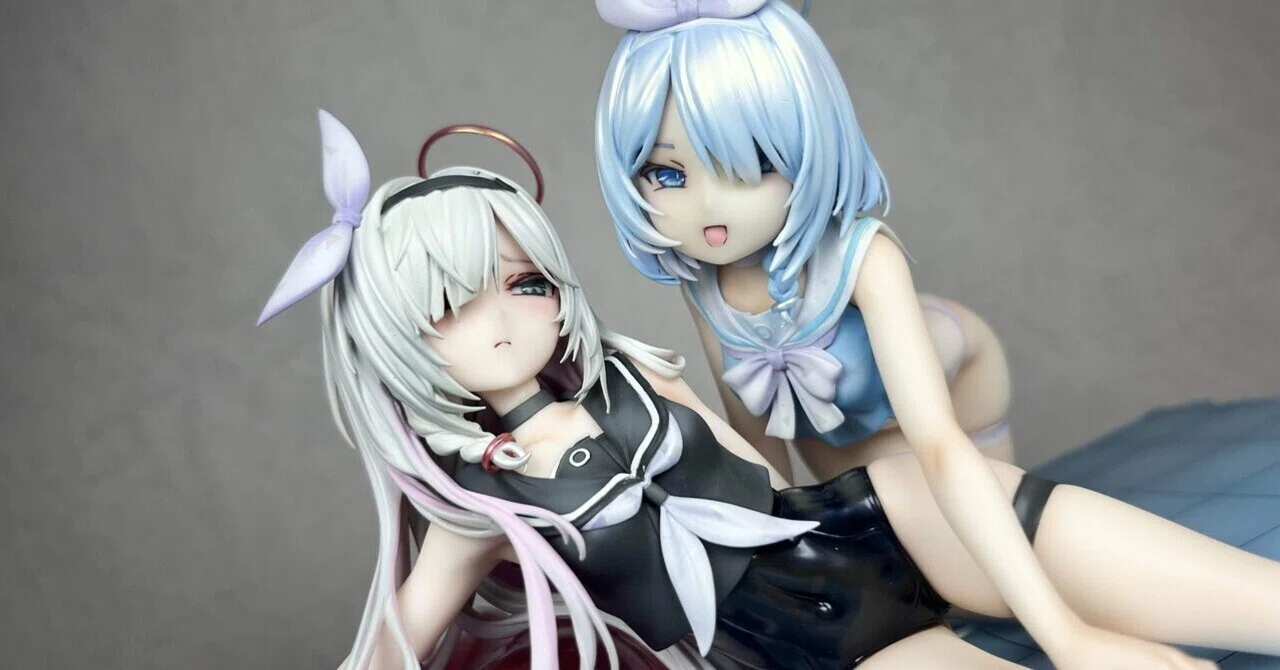 ブルーアーカイブ アロナ＆プラナ（水着） 制作｜お茶漬け