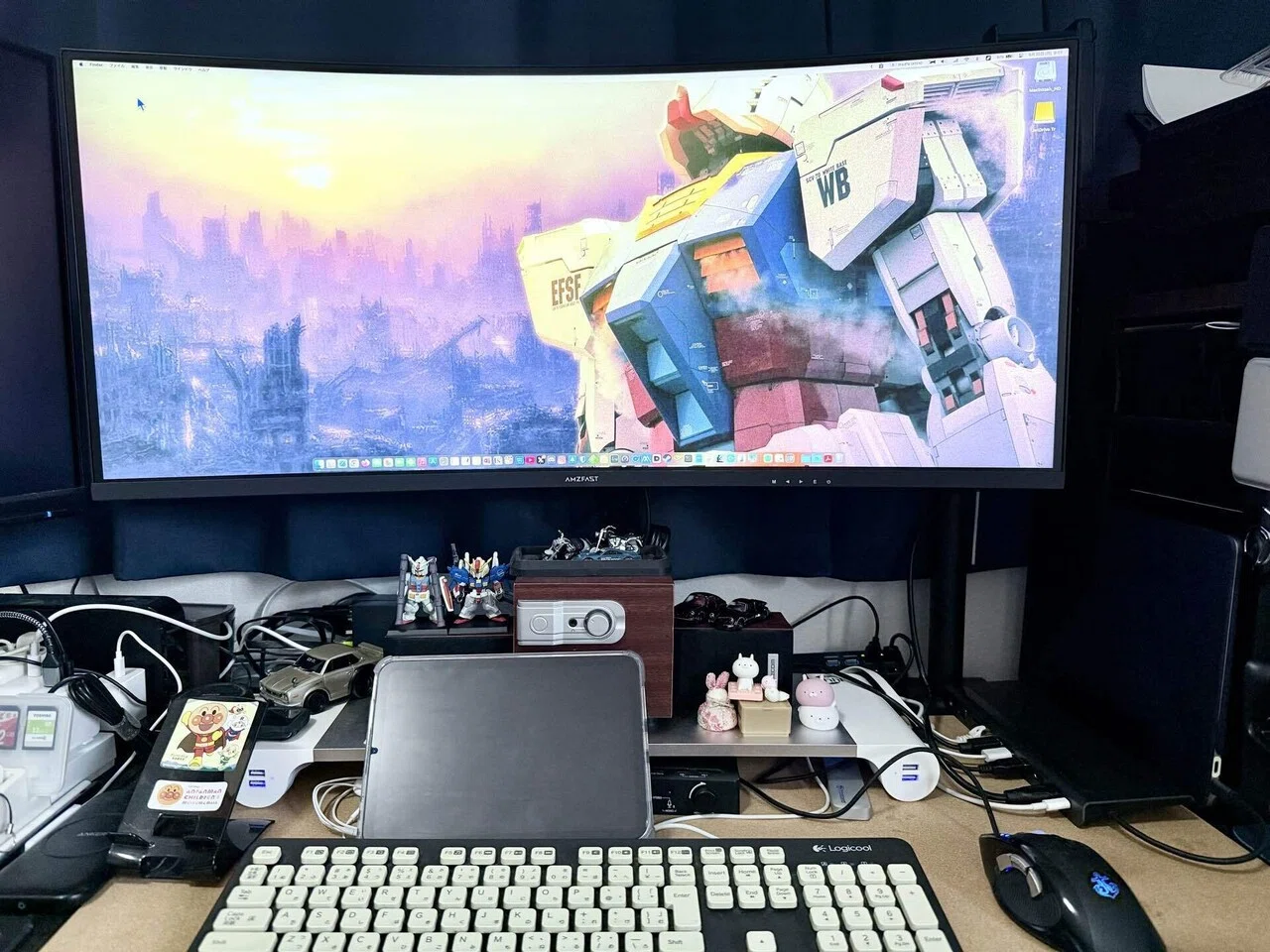 湾曲ウルトラワイドモニターやっぱり最高♪｜ユキツバキ