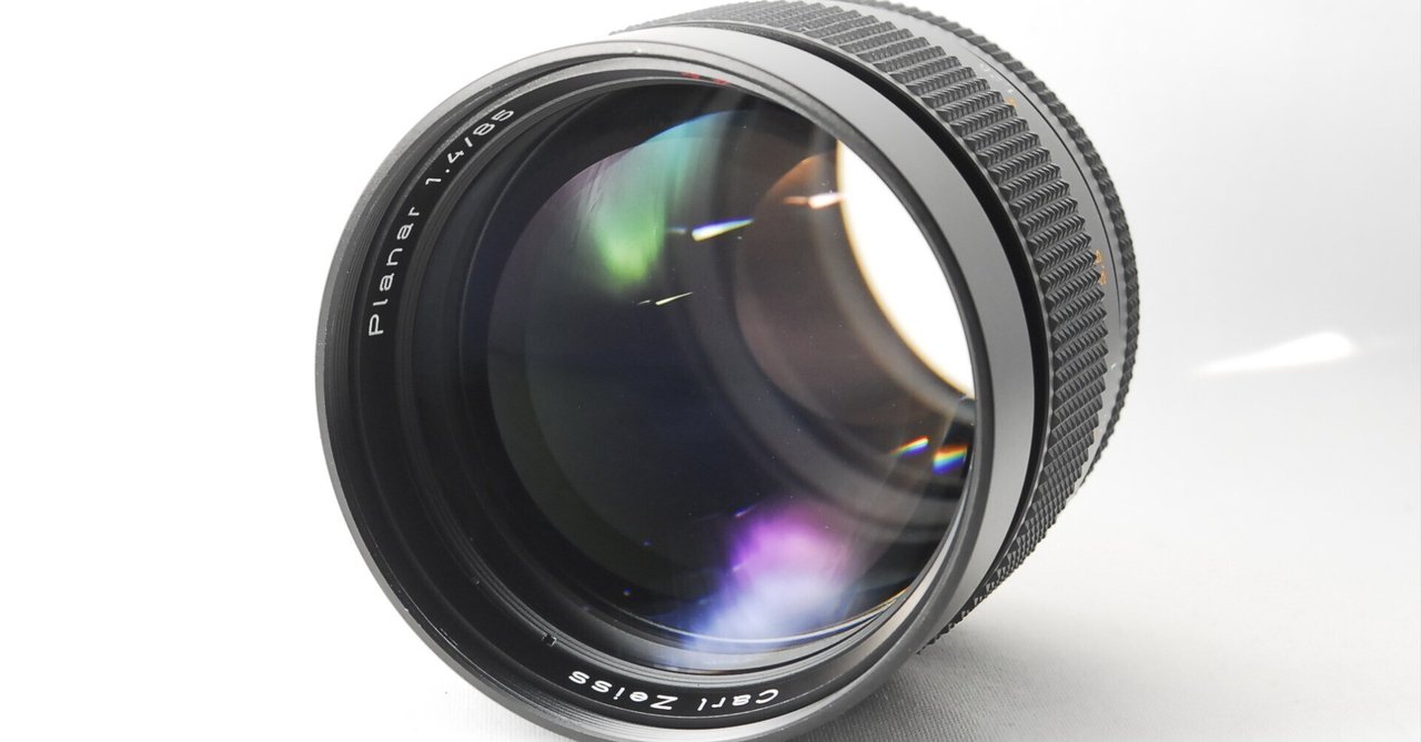 Contax Carl Zeiss Planar 85mm F/1.4 MMJの分解｜フィルムカメラ修理