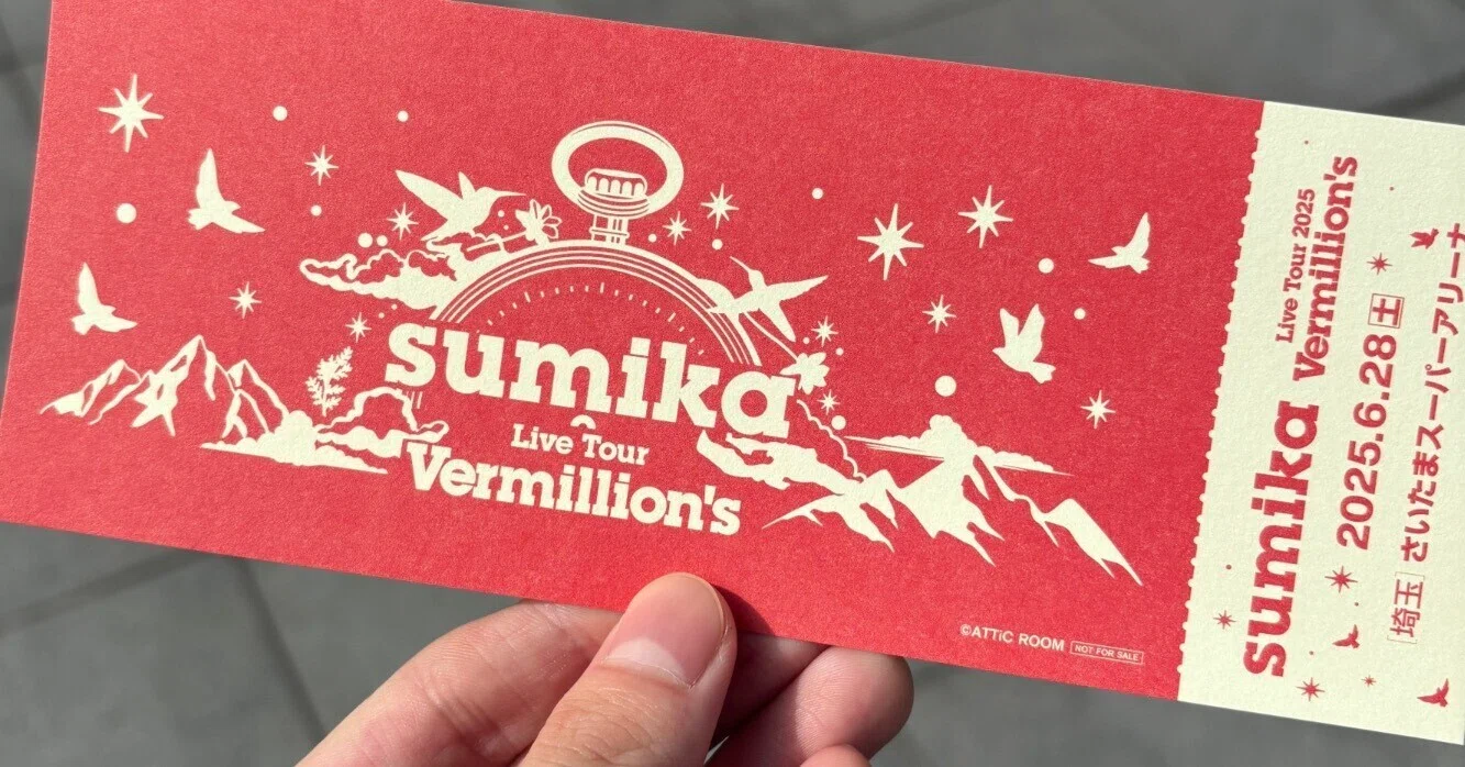 I went to sumika Live Tour 2025 Vermillion's｜Kent's