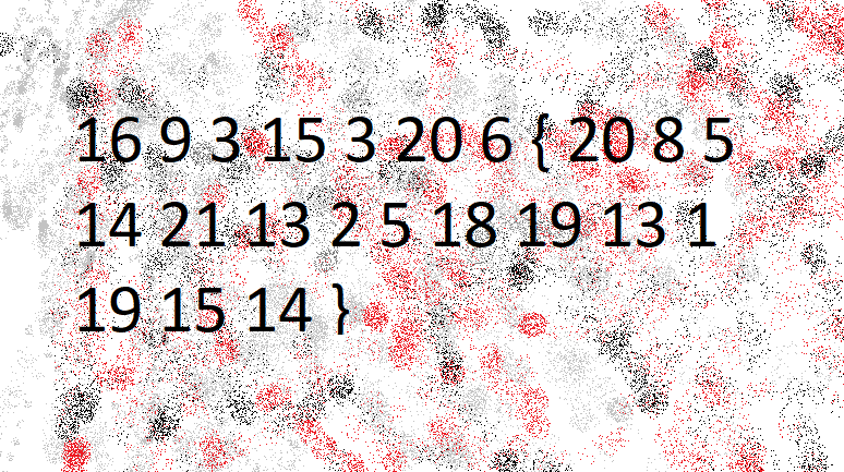 Picoctf19 The Numbers Cryptography Miso Note