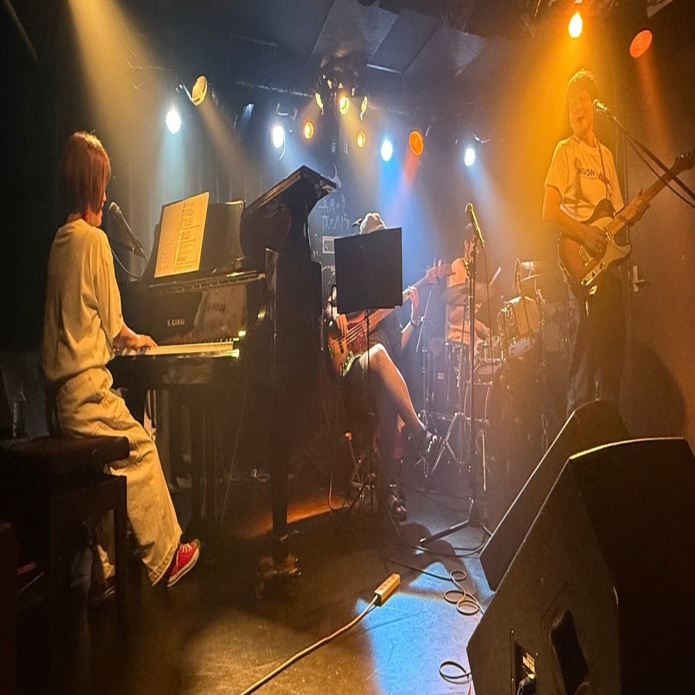Moon Notes バンドライブ @真昼の月 夜の太陽 「DIG IT！」（2025年6月