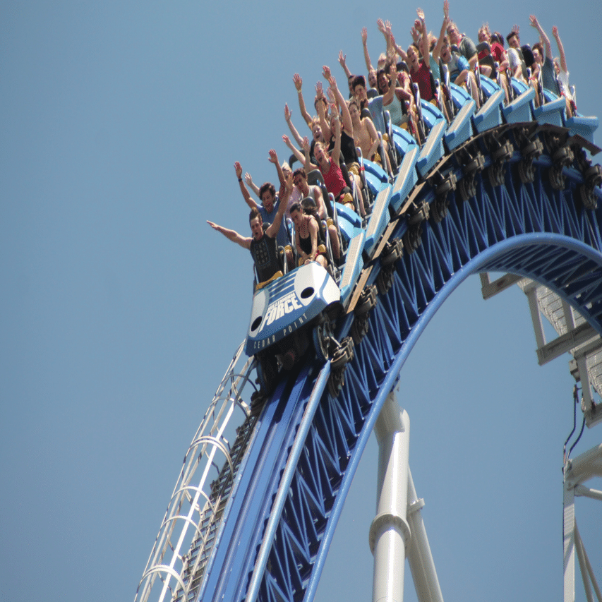 Cedar Point】Millennium Force@乗車レポート｜絶叫ぶらり旅@ゆ-き/U.227