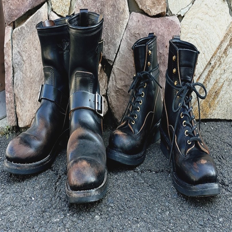 FLAT HEAD 本店】～ホースハイドブーツの経年変化～｜THE FLAT HEAD