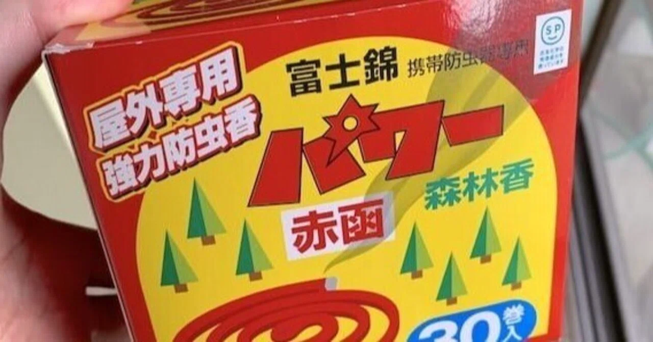 The story of finding the ultimate mosquito coil while camping