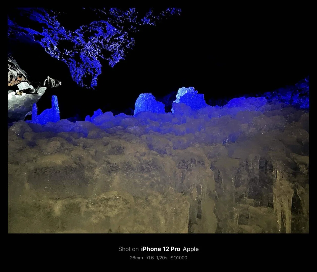 NOAH様　稲光溶岩５号　雷鳴紫５号　牢城４号 鳴沢氷穴 / Narusawa Hyoketsu Ice Cave【2021】(Yamanashi, Japan)｜N