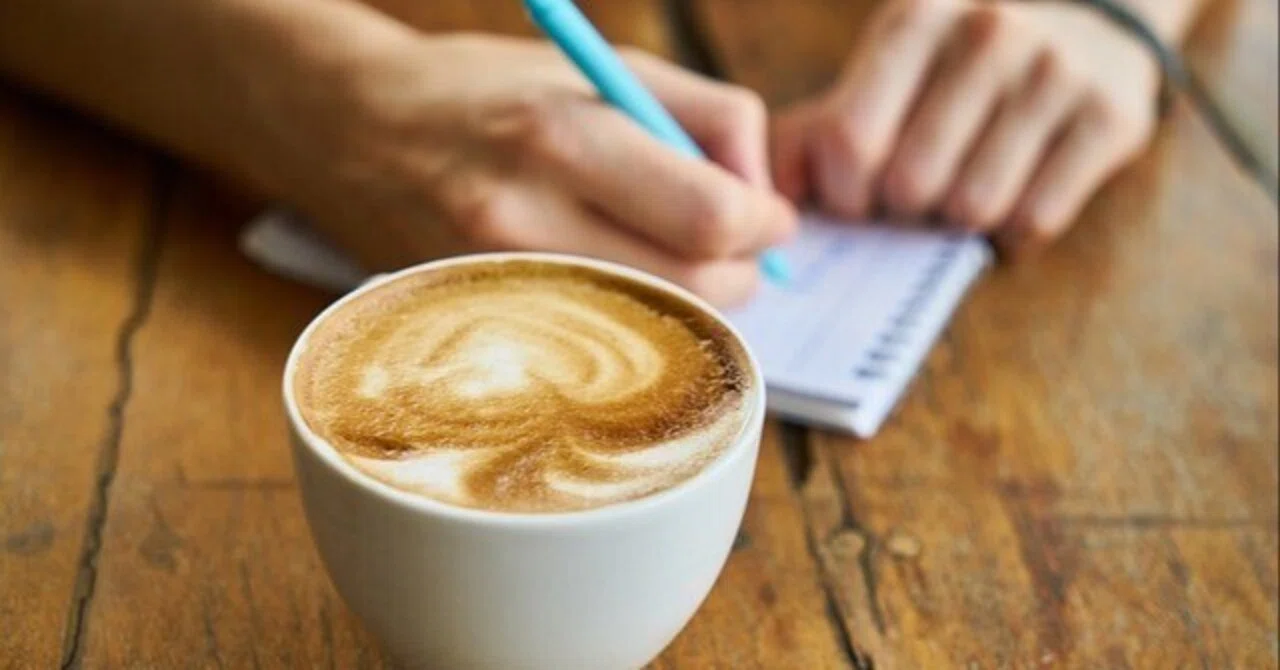 Thinking at night is poison for the brain. A morning cafe visit is the ...