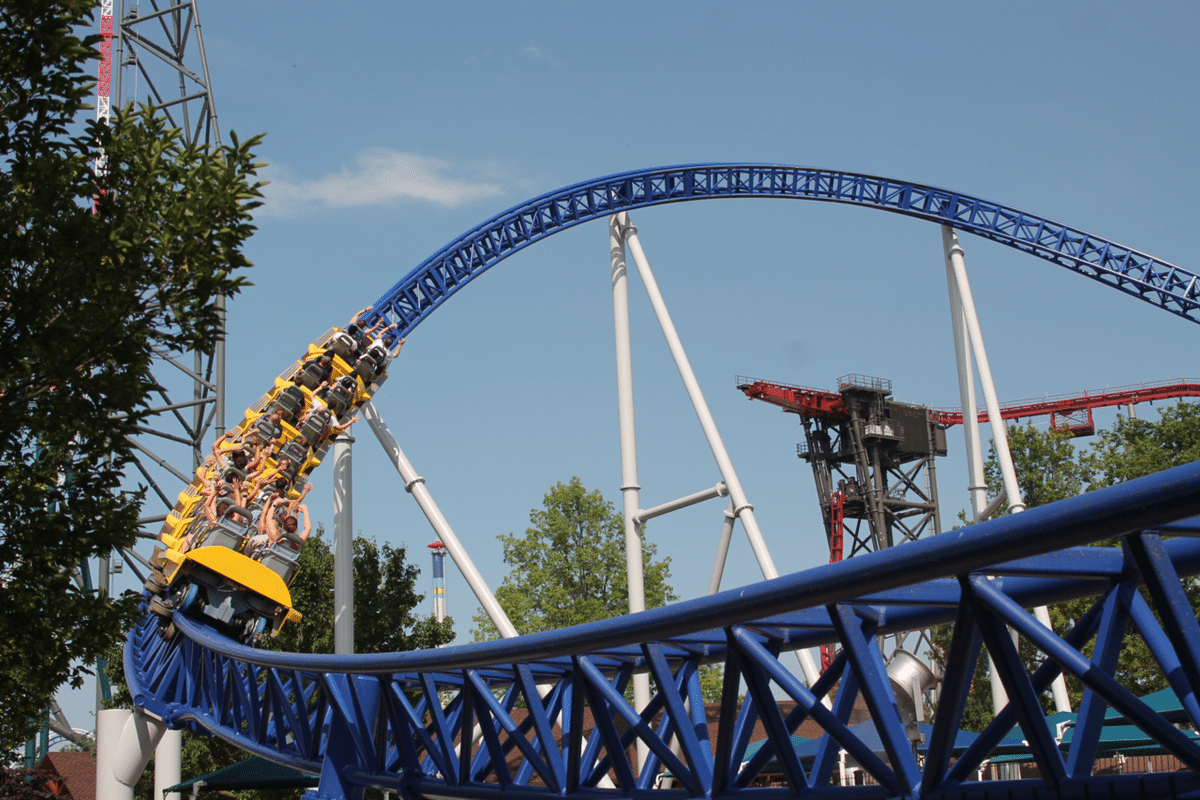 Cedar Point】Millennium Force@乗車レポート｜絶叫ぶらり旅@ゆ-き/U.227