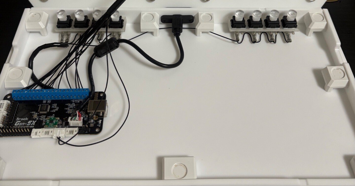 PUNK WORKSHOPの基板をBrook基板に換装した時の備忘録|まろ氏 PUNK WORKSHOPの基板をBrook基板に換装した時の備忘録|まろ氏