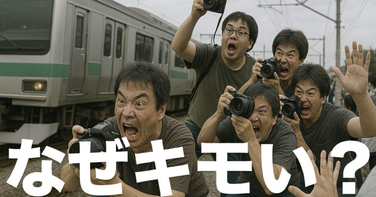 撮り鉄の現代病