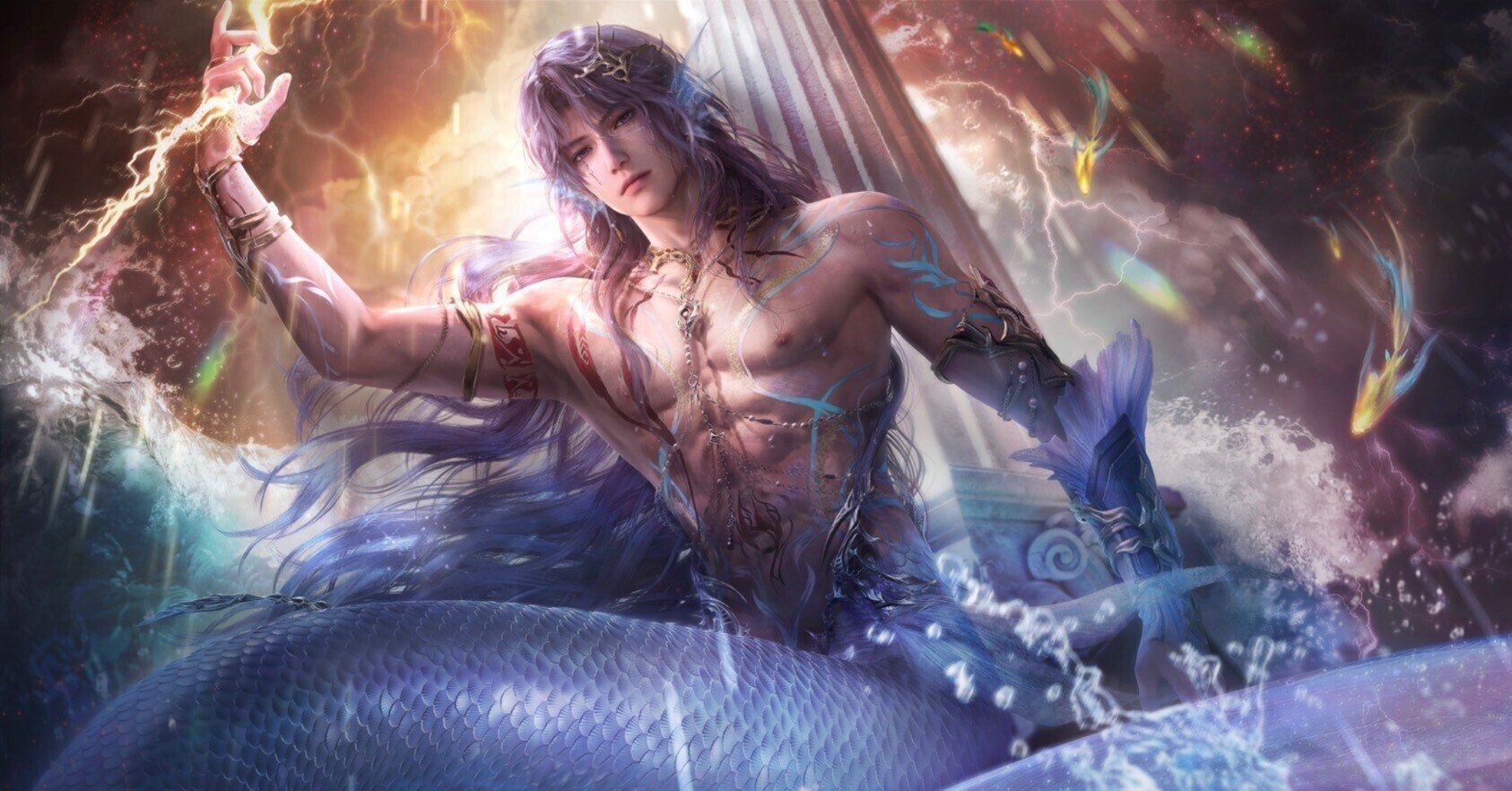 恋と深空 ホムラ 色紙 海神