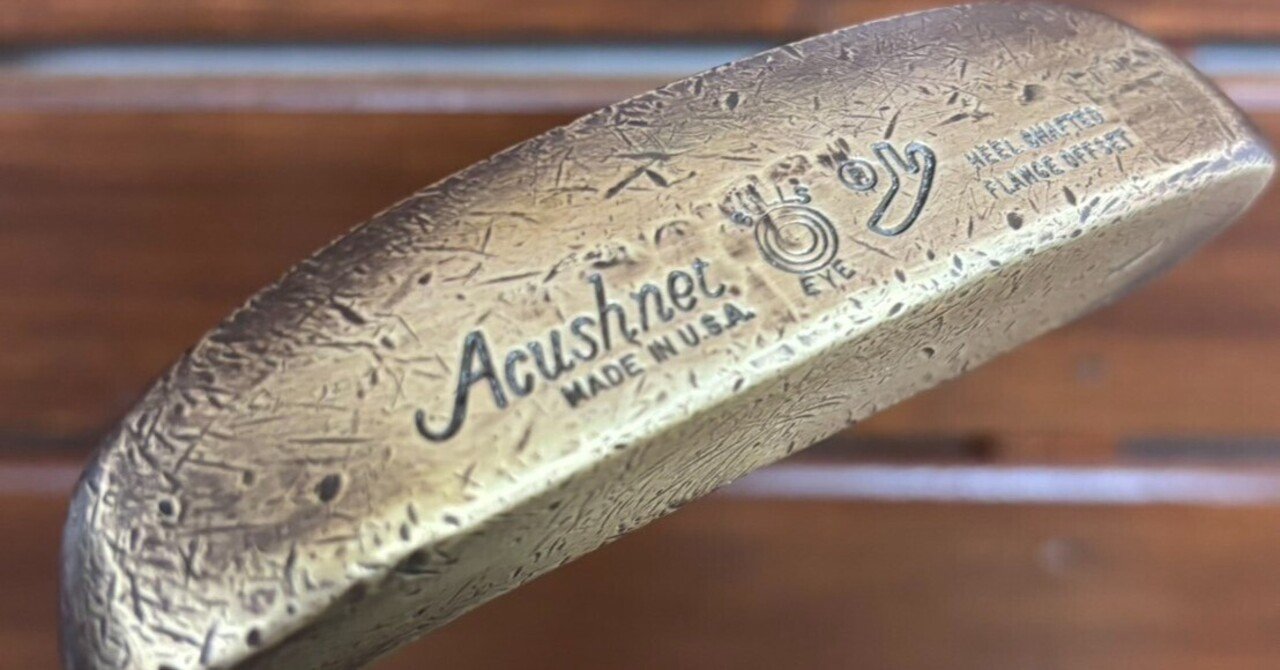 アクシネット ブルズアイ Flange パター 35インチ （Titleist