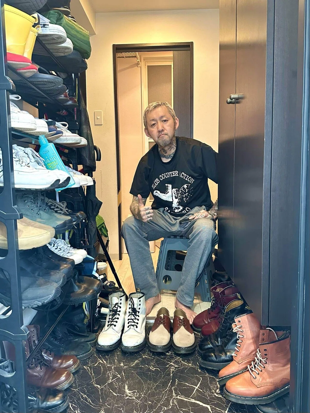 面白いご縁はだいたい路上に落ちている〜SLANGのコウさんの靴磨き