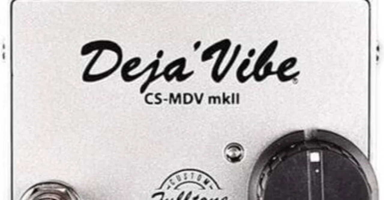 Fulltone mini Deja Vibe　ユニバイブ　エフェクタージミヘン Fulltone Mini Deja Vibeはユニバイブクローンの最高峰！！｜ギター