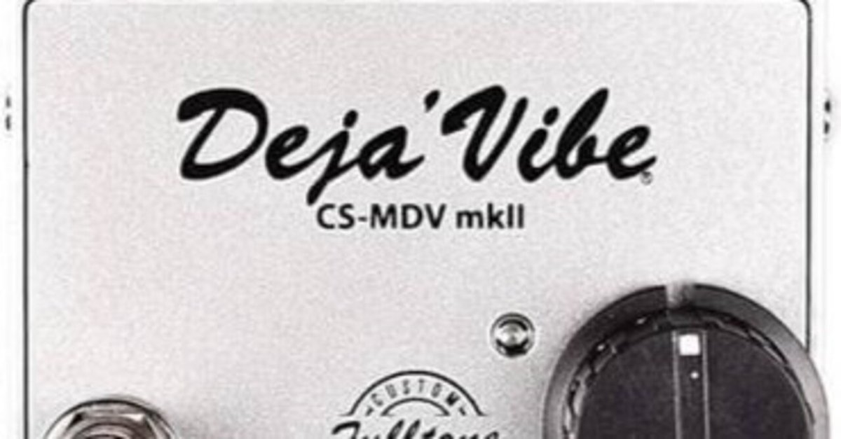 FulltoneフルトーンDeja Vibeジミヘンサウンド Fulltone Mini-Deja'Vibe3 v2（フルトーン）ユニヴァイブ デジャ