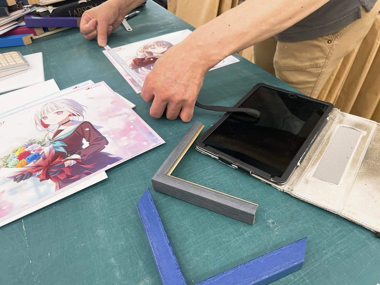 メガジャケをオーダーメイドで額装した話｜nishi