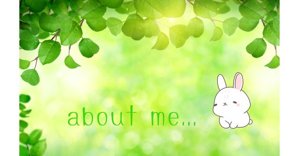 自己紹介｜🐰mayu🐶