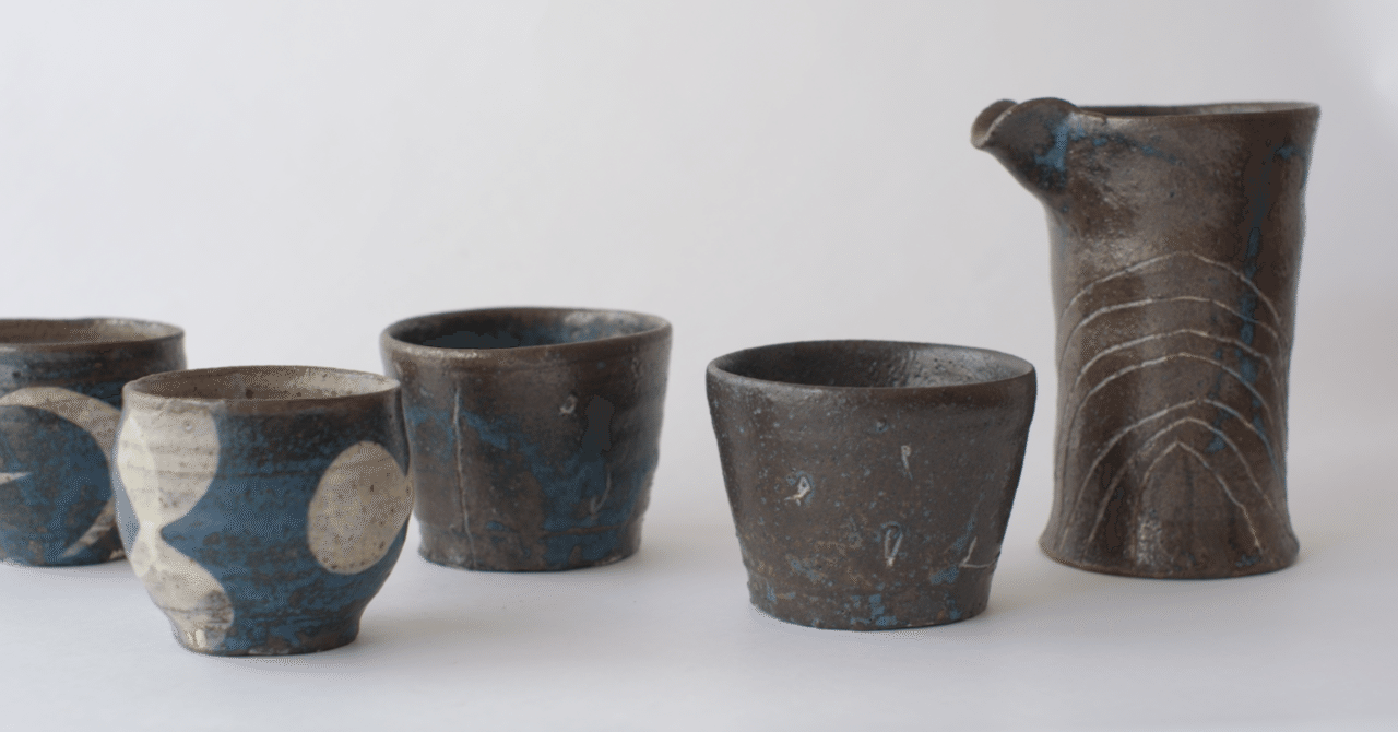 陶芸作家　清水しおり作品　器　4客 大北海道展 参加作家 清水しおり｜廻り道 峯山 まりな
